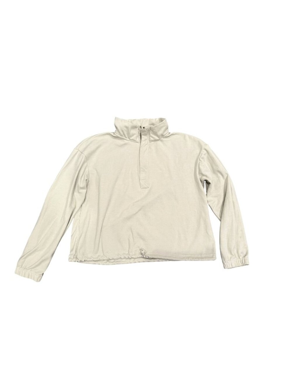 Avalanche Women’s Bungee Hem Lightweight Soft 1/4 Zip Sweater Pullover Large